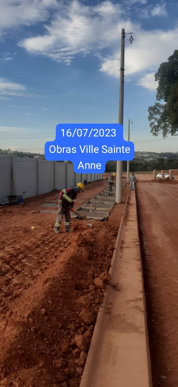 16.07.2023 Obras Ville Sainte Anne